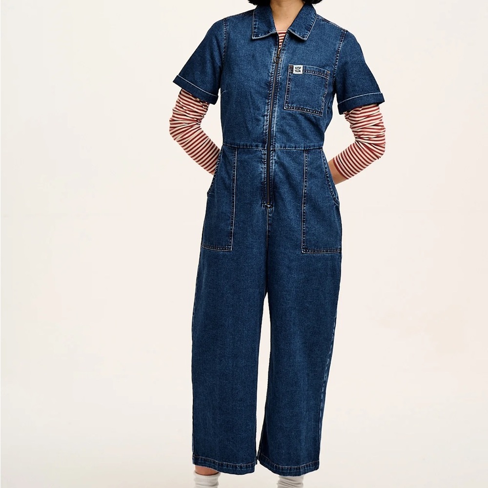 Lucy & Yak Like New Ragan Denim Jumpsuit
